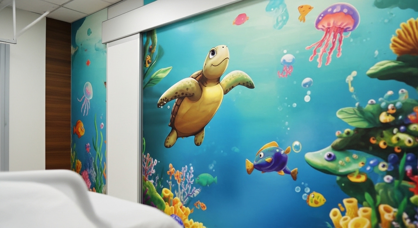 A close-up of a high-quality, durable, and clean wall surface.